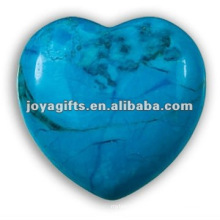 40MM Turquoise Stone Hearts